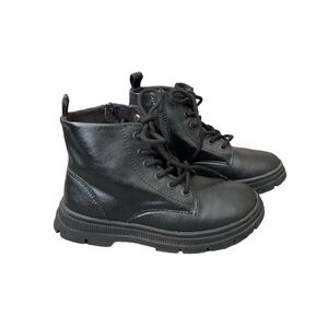 Zara Little Girl’s Combat Black Boots